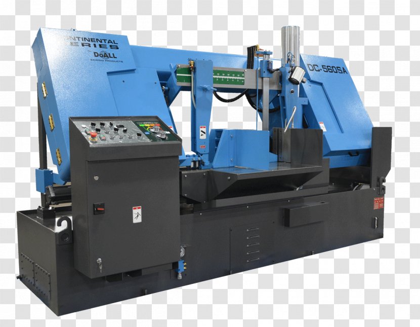 Machine Tool Band Saws Cutting - Industry - Steel Transparent PNG
