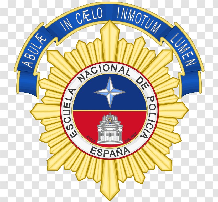 Escuela Nacional De Policía National Police Corps Badge Historia La En España - Kriminaalpolitsei Transparent PNG
