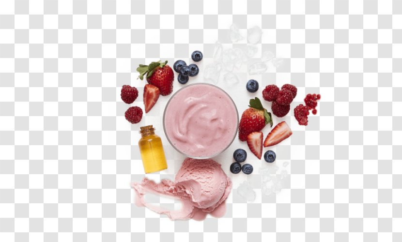 Frozen Yogurt Juice Smoothie Gelato Berry - Superfood Transparent PNG