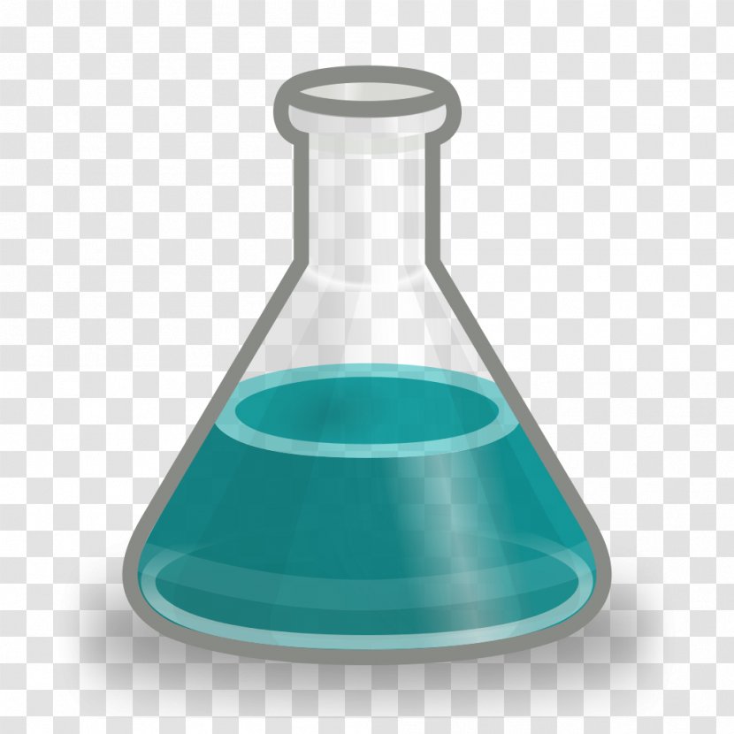 Laboratory Flasks Erlenmeyer Flask Cone Liquid Transparent PNG