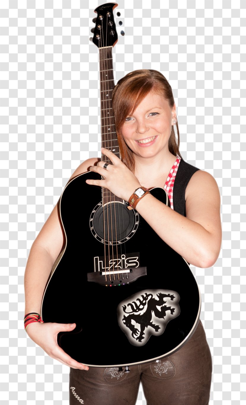 Acoustic Guitar Acoustic-electric Musician - Flower Transparent PNG