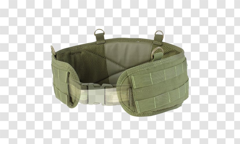 Webbed Belt Coyote Brown MOLLE MultiCam - Battle Dress Uniform - War Transparent PNG