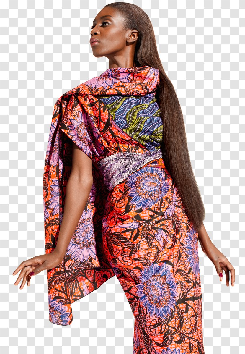 Vlisco The Fashion Bomb Dutch Wax Textile - African Print Transparent PNG
