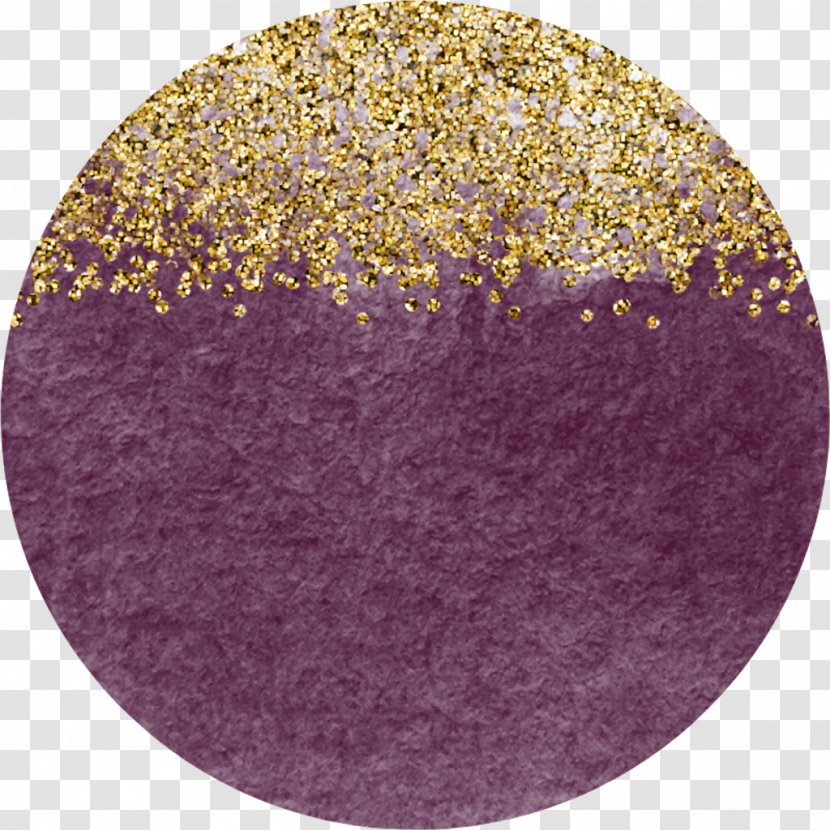 Clip Art Watercolor Painting Glitter Confetti - Gold - Wedding Transparent PNG