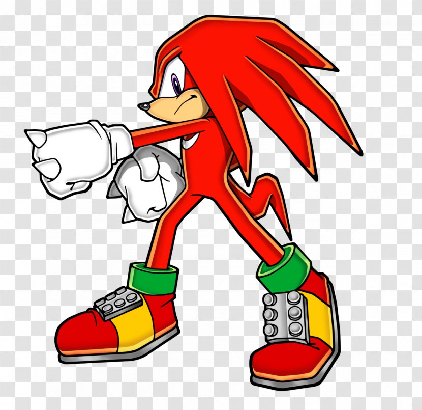 Knuckles The Echidna Sonic & Adventure 2 Riders - Area Transparent PNG