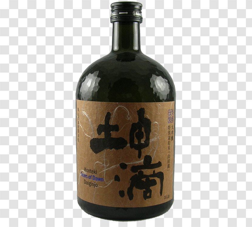 Liqueur Sake Wine Japanese Cuisine Distilled Beverage - Vine Bottle Transparent PNG