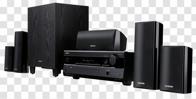 Onkyo HT S3200 Home Theater Systems Loudspeaker AV Receiver - Television - Plasma Display Transparent PNG