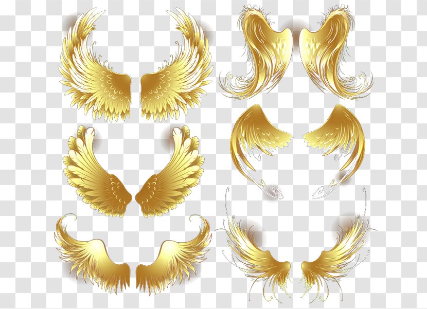 Wing Download Gold - Shining Wings Transparent PNG