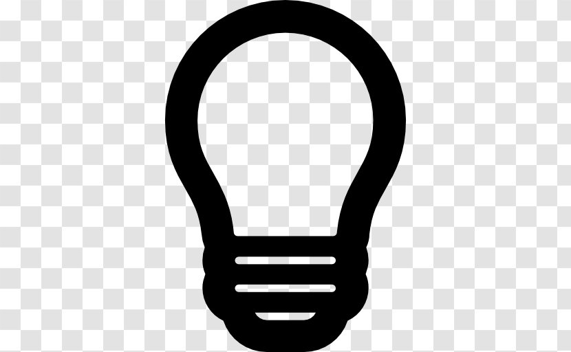 Incandescent Light Bulb Lamp Symbol Transparent PNG