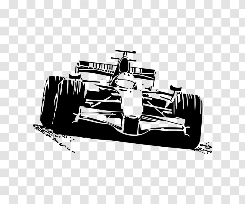 Formula 1 Wall Decal Auto Racing Sticker Transparent PNG