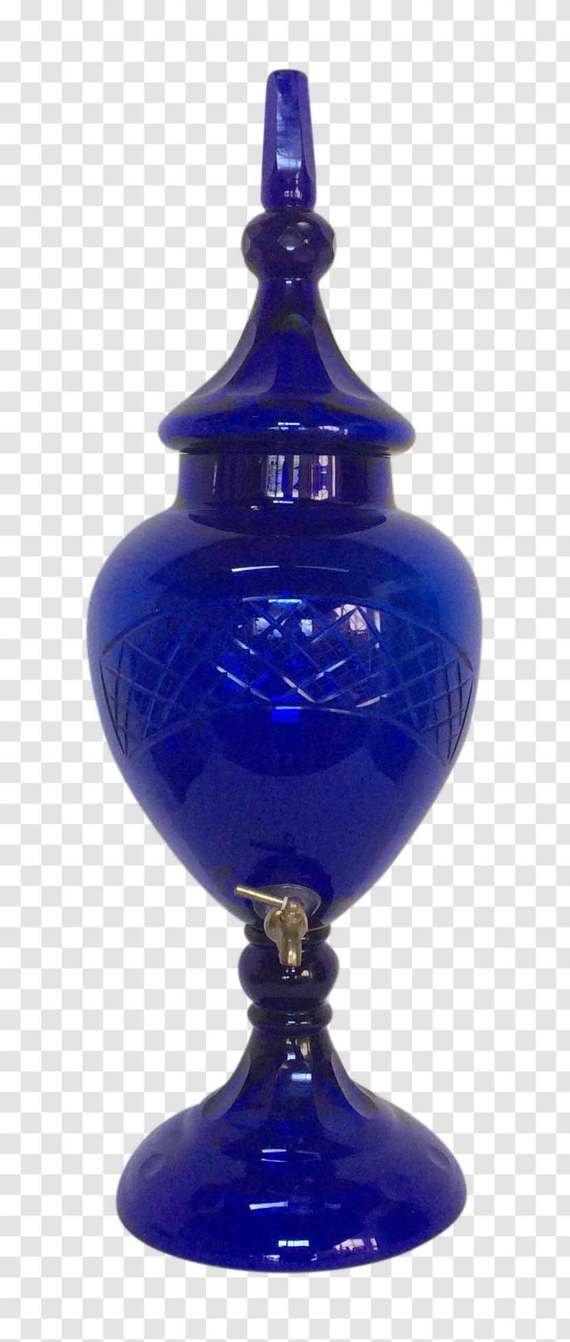 Cobalt Blue Vase Urn Purple Artifact - Apothecary Transparent PNG