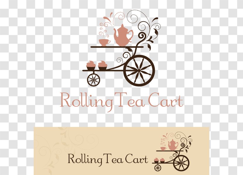 Catering: Rolling Tea Cart Party Logo Facebook Transparent PNG