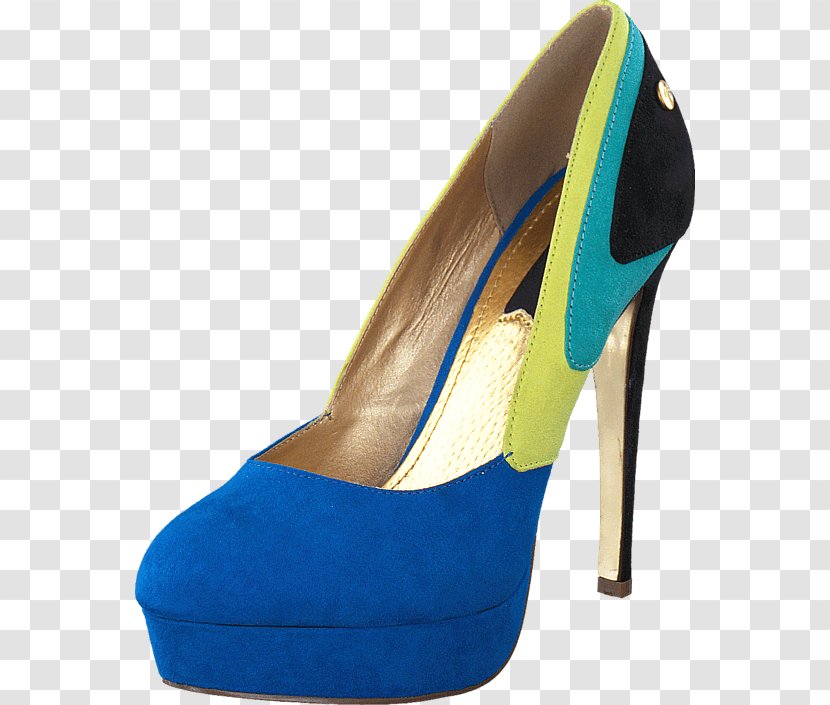 High-heeled Shoe Stiletto Heel Blue Beige - Court - Blink Transparent PNG