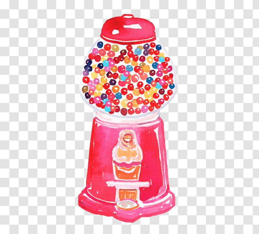 Bubble Cartoon - Candy - Nightlight Gumball Machine Transparent PNG