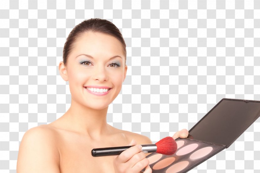 Beauty Make-up Model Cosmetics - Gratis - Makeup Transparent PNG