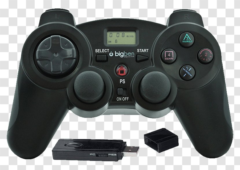 Game Controllers Joystick PlayStation 3 Big Ben Parental Controller (PS3) Video Consoles - Controls Transparent PNG