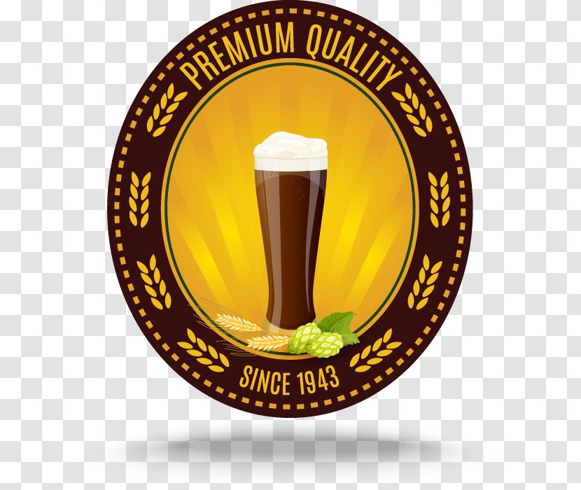 Beer Label Logo Icon - Shutterstock - Beautiful Transparent PNG
