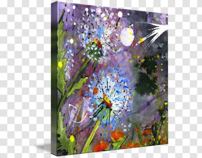 Floral Design Acrylic Paint Painting Art - Cbse Exam 2018 Class 12 Transparent PNG