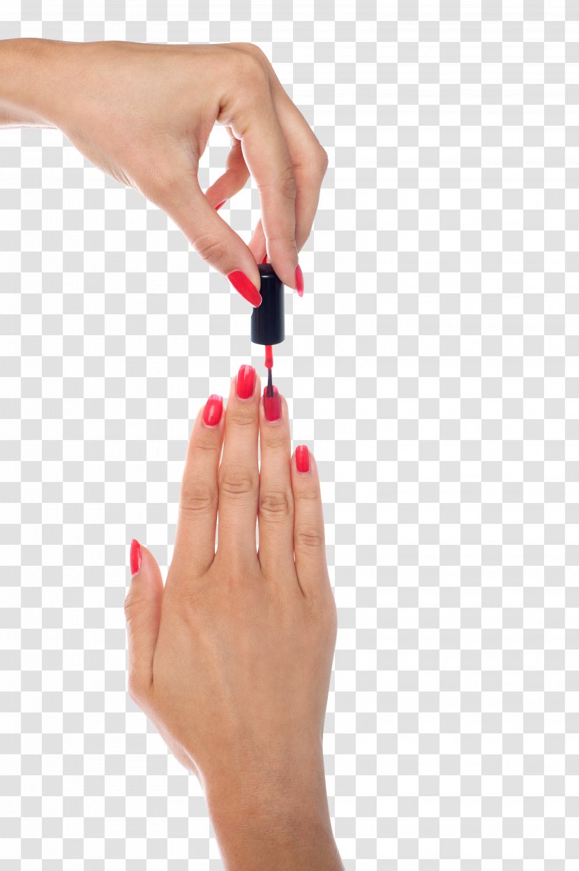 Nail Polish Manicure - Beauty Parlour - Creative Transparent PNG