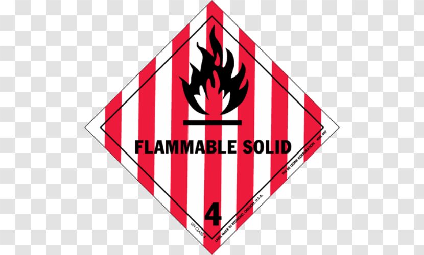 Dangerous Goods HAZMAT Class 9 Miscellaneous Label Combustibility And Flammability Transport - Triangle - Room Transparent PNG