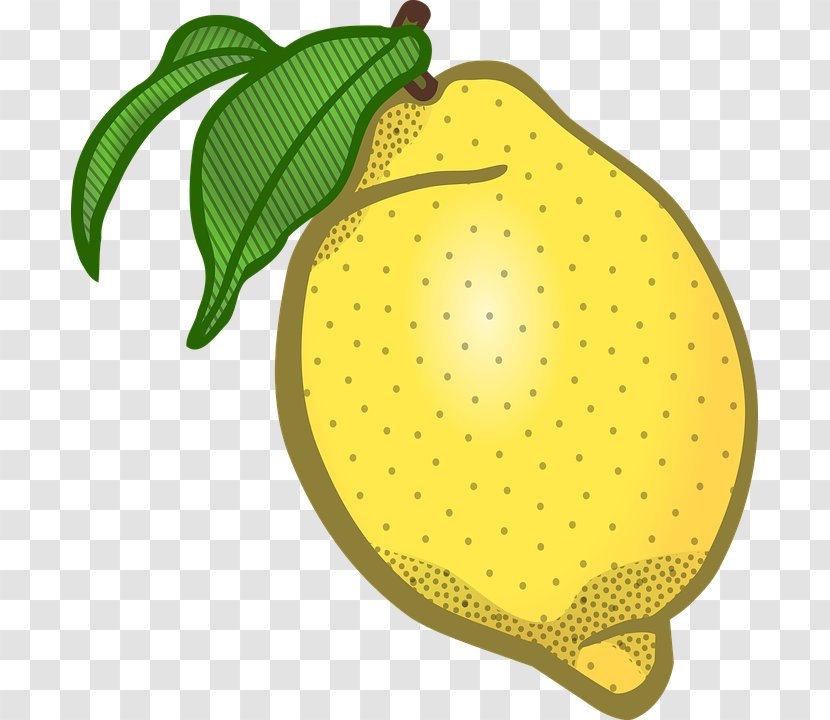 Lemon Clip Art Openclipart Vector Graphics Image - Yellow Transparent PNG