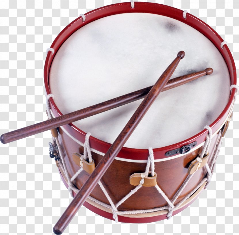 Snare Drums Drum Stick Musical Instruments - Cartoon Transparent PNG