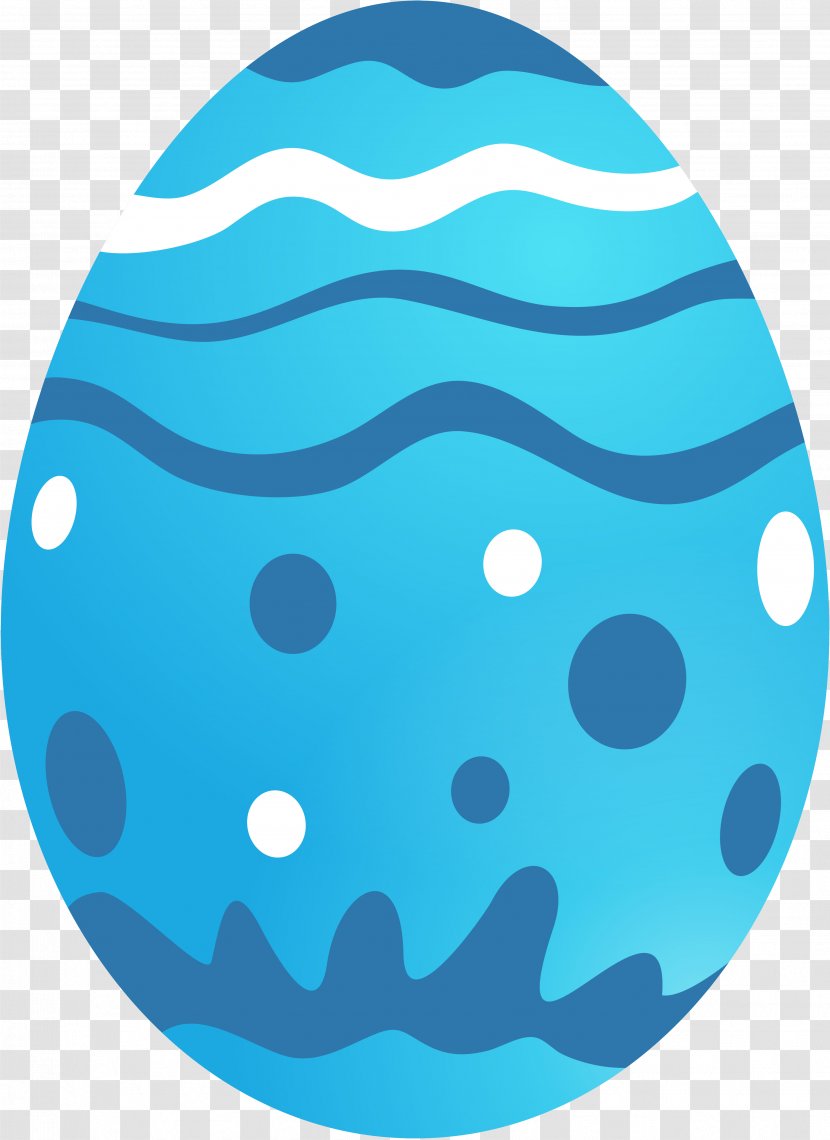 Easter Egg Resurrection Of Jesus - Turquoise - Vector Eggs Transparent PNG