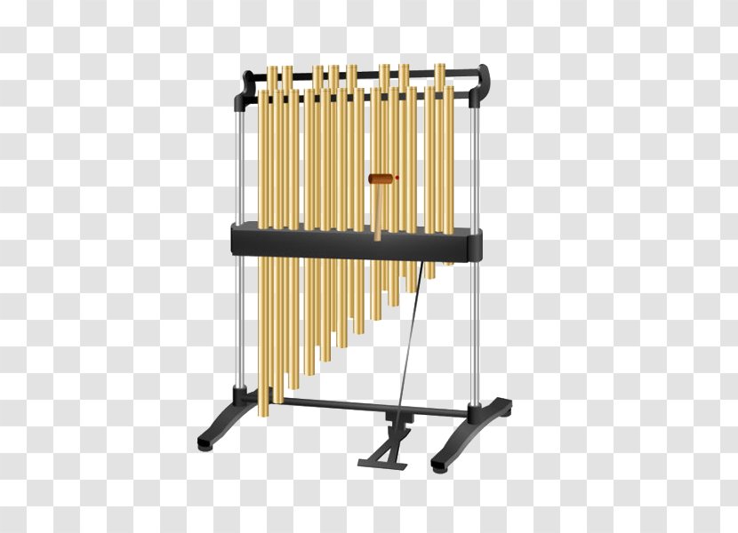 Tubular Bells Metallophone Musical Instrument Orchestra - Heart - Marimba Transparent PNG