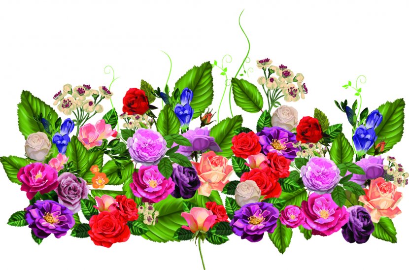 Floral Design Cut Flowers Peony Garden - Flower Transparent PNG
