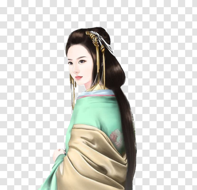 History Of China Chinese Art Beauty - Drawing - Woman Review Transparent PNG