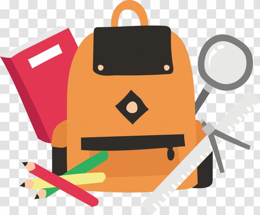 Satchel Download - First Day Of School - Pack Your Bags And Get Ready For Transparent PNG