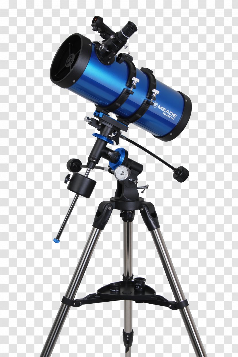 Meade Instruments Reflecting Telescope Equatorial Mount Refracting - Eyepiece - Binoculars Transparent PNG