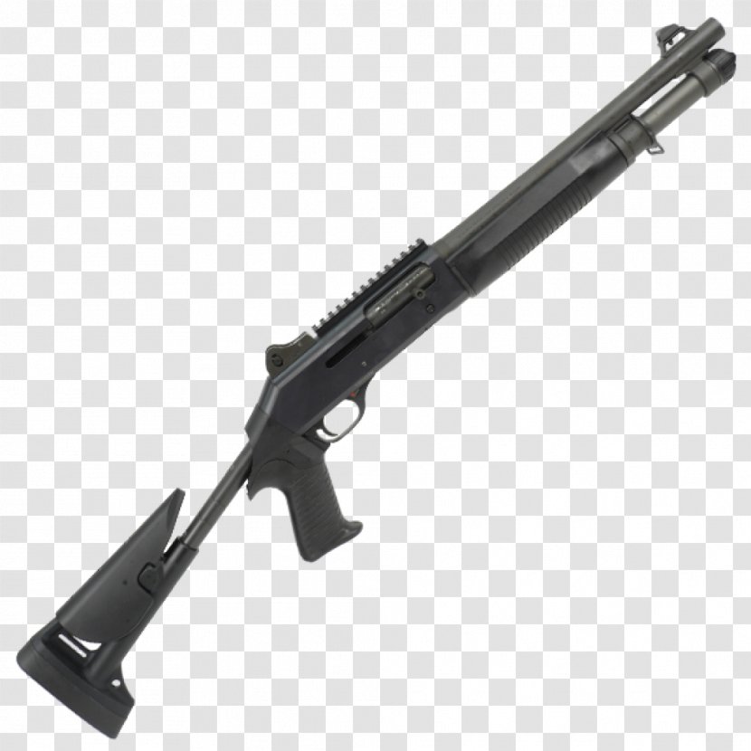 Benelli M4 Carbine Stock Shotgun Pump Action - Watercolor - Archery Training Transparent PNG