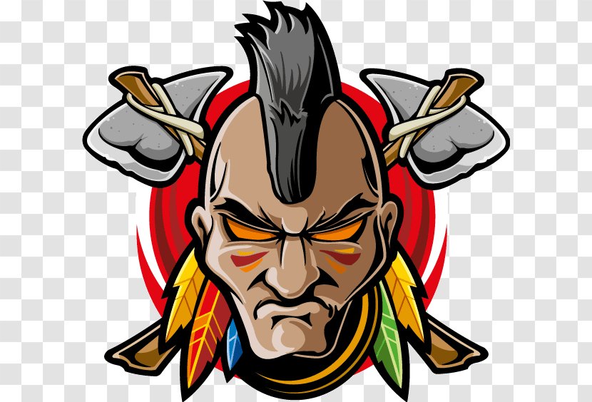 Native American Mascot Controversy Americans In The United States - Royaltyfree - Mythical Creature Transparent PNG