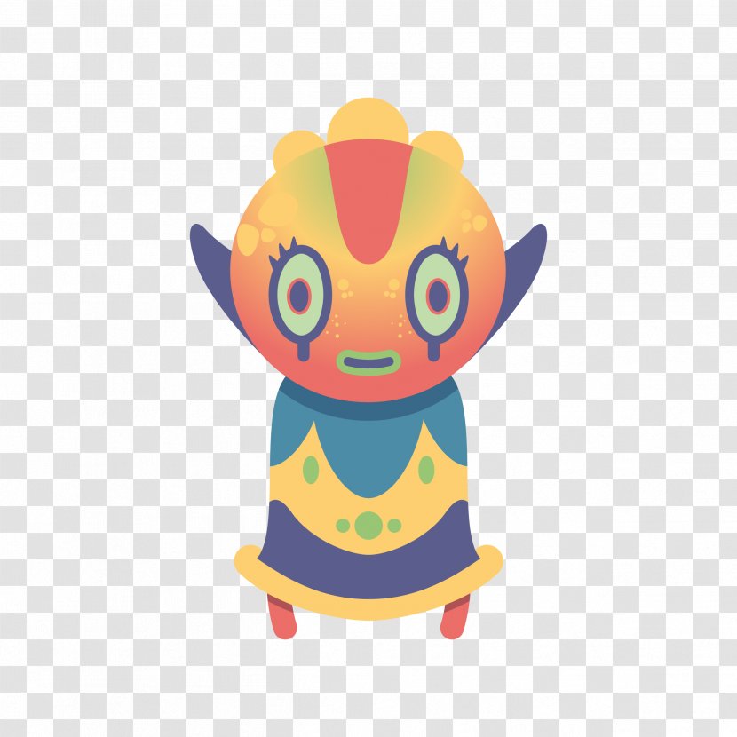 Alien Cartoon - Toy Transparent PNG