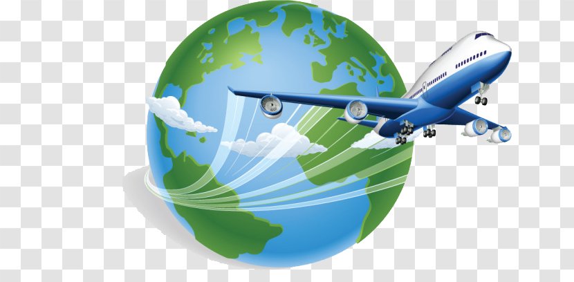 Travel Agent Airline Ticket Website Hotel - Airplane - Textured Earth Elements Transparent PNG