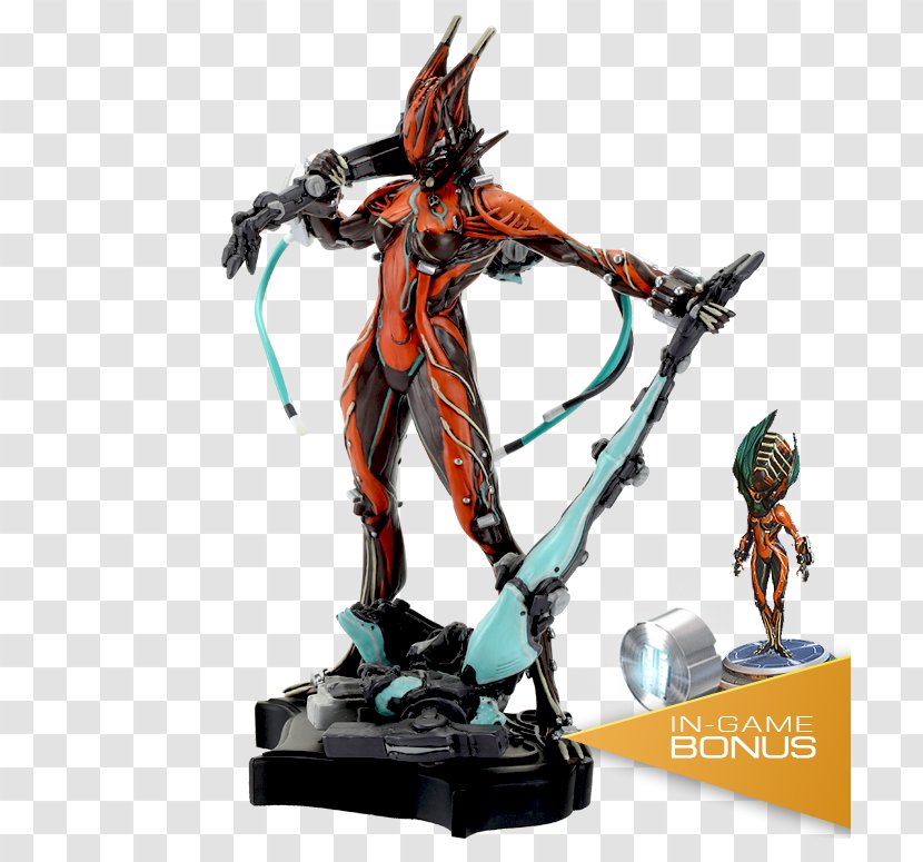 Figurine Warframe Statue Action & Toy Figures Polyresin - Heart - Hand-painted Clothing Transparent PNG