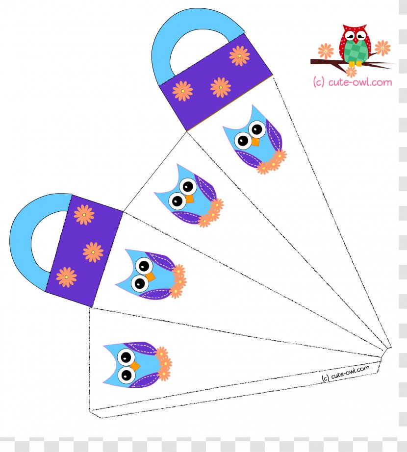 Owl Coloring Book Party Favor Clip Art - Child - Cute Baby Pages Transparent PNG