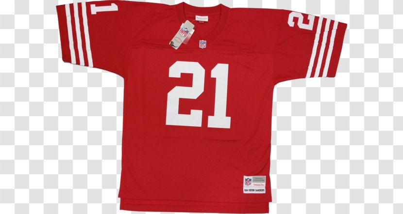 San Francisco 49ers Atlanta Falcons NFL Kansas City Chiefs Jersey - Doug Flutie - Deion Sanders Transparent PNG