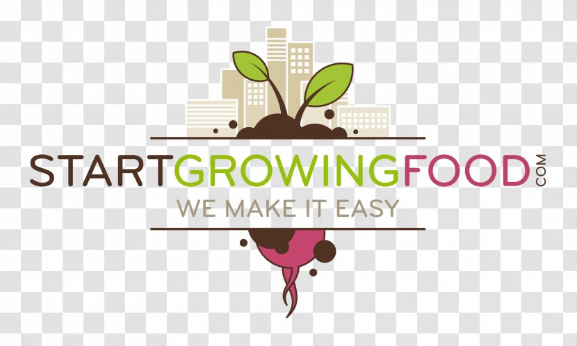 Logo Brand Font - Grow Food Transparent PNG