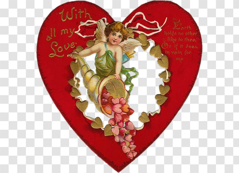 Heart 14 February Valentine's Day - Christmas Decoration Transparent PNG