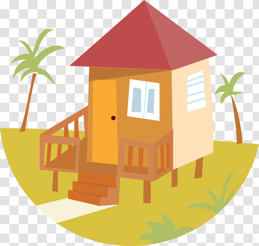 Bungalow Building House Transparent PNG