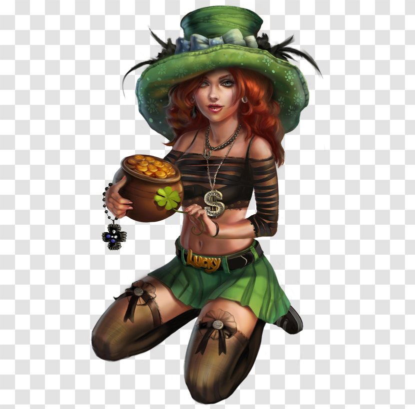 Saint Patrick's Day The Luck Of Irish Leprechaun People - Patrick Transparent PNG