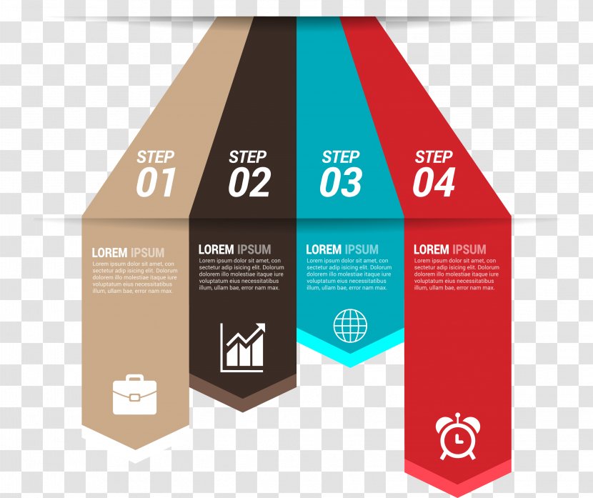 Infographic Template Euclidean Vector - Chart - Material Business Directory Transparent PNG