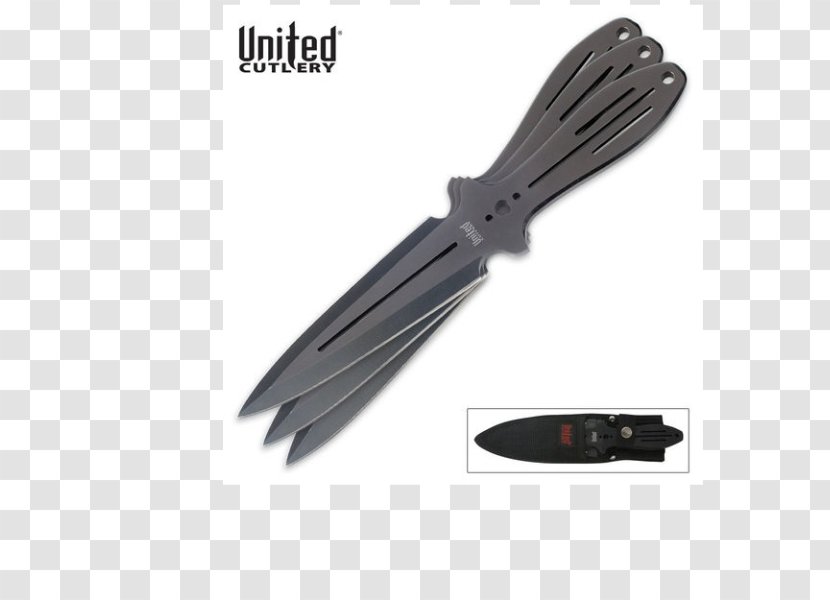 Throwing Knife Blade Cutlery - Weapon Transparent PNG