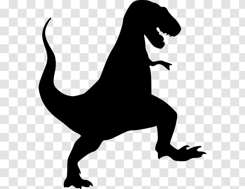 Tyrannosaurus Dinosaur Free Content Clip Art - Dog Like Mammal - Silhousette Degree Cliparts Transparent PNG