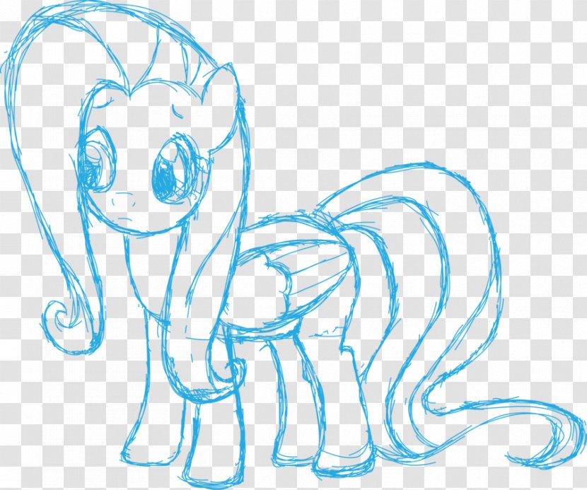 Line Art Horse Cartoon Sketch - Frame - Hennessey Transparent PNG