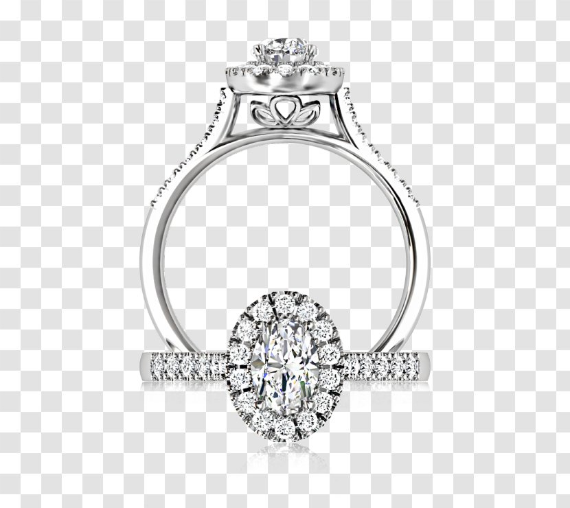 Ring Jewellery Diamond Oval Emerald Transparent PNG