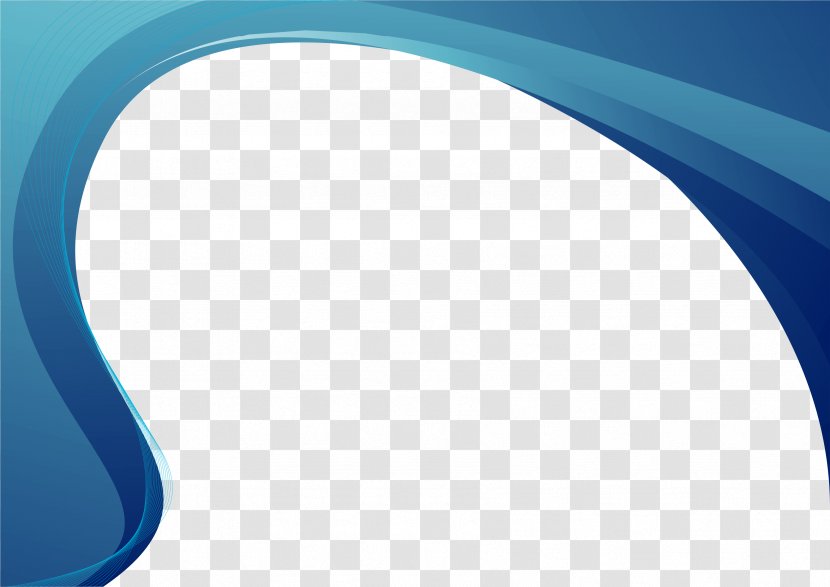 Blue Wallpaper - Azure - Background Border Creative Text Box Transparent PNG