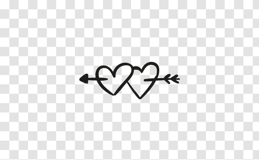 Heart Arrow - Cupid - Boho Transparent PNG